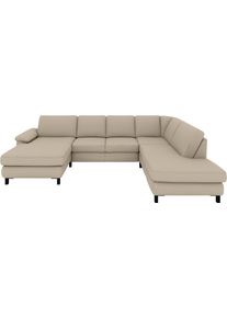Ecksofa Musterring "MR365", beige (taupe), B:320cm H:84cm T:219cm, 88% Polyester, 12% Polyacryl, Sofas, Ecksofa, Mit aufliegender 28 cm Armlehne, Material/Funktion w&auml;hlbar,320 x 219cm