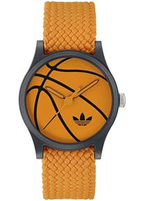 Quarzuhr adidas originals "GAME ONE", orange (orange, orange), Armbanduhren, Damen, schwarz, Quarzuhr, Armbanduhr, Herrenuhr, Damenuhr,Nylonarmband,wasserabweisend bis 5 bar