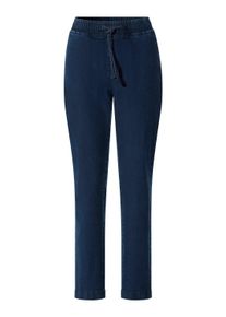 Bequeme Jeans SIEH AN "Schlupfjeans Jeans", Damen, Gr. 38, Normalgr&ouml;&szlig;en, blau (blau, stone, washed), Denim/Jeans, , Sportlich, gerade, Jeans Bequeme Jeans