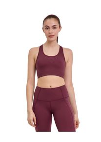 Sport-BH Falke "Falke Sport-BH", Damen, Gr. M, N-Gr, rot (mahogany (8344)), BHs Sport-BH