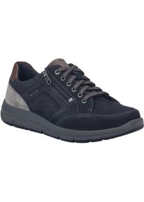 Schn&uuml;rschuh Josef Seibel "Giuseppe 08, dunkelblau-multi", Herren, Gr. 45, blau (dunkelblau, multi), Obermaterial: 100% Rindsleder Leather cow., Schuhe Schn&uuml;rschuh
