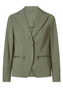 Business-Kost&uuml;m Heine "Hosenanzug Hosenanzug im Athleisure-Look", Damen, Gr. 42, gr&uuml;n (khaki), Modisch, Kost&uuml;me Business-Kost&uuml;m