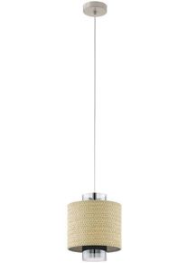 Eglo H&auml;ngeleuchte "MEDIOUNA", beige, 1, &Oslash; 23cm H: 110cm, 1 Stk., Leuchten, H&auml;ngeleuchte