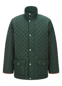 Steppjacke SIEH AN "Steppjacke Steppjacke im Rautenmuster", Herren, Gr. 54, gr&uuml;n (moos), Web, Stoff, , Basic, Jacken Steppjacke