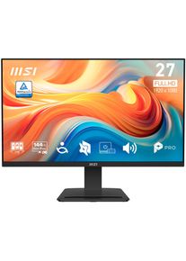 MSI LED-Monitor "PRO MP273 E14A", Energieeffizienz: C, schwarz, Monitore, neigbar, Lautsprecher, Zubeh&ouml;rsteckplatz, LED-Monitor