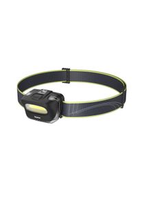 LED Stirnlampe Hama "LED Stirnlampe mit verstellbarem Kopfband", schwarz, Mobilleuchten, Kunststoff, LED Stirnlampe, 2 Lichtmodi, verstellbare Leuchtrichtung