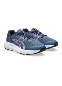 Laufschuh asics "GEL-CONTEND 10 GS", Kinder, Gr. 37,5, blau (grand shark, bubblegum), Synthetik, Schuhe Laufschuh, f&uuml;r Kinder & Jugendliche
