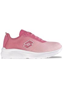 Sneaker Lotto, Damen, Gr. 42, leuchtendespink, rose, Kunstfaser, Synthetik, mehrfarbig, Schuhe Sneaker, - mit pr&auml;zisionsgewirktem Mesh Obermaterial