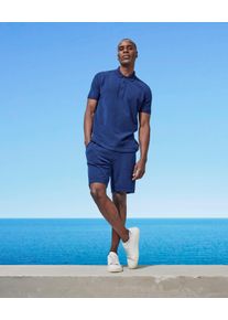 Poloshirt Falke "Falke Polo Shirt", Herren, Gr. XL, blau (braun (5310)), Shirts Poloshirt