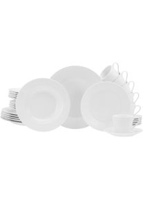 Kombiservice Creatable "BASE Wei&szlig;, Service 30-tlg.", wei&szlig;, 30, Porzellan, Geschirr-Sets, Kombiservice, Klassisch, Zeitlos, Der Allesk&ouml;nner