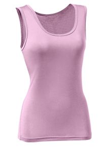 Achselhemd WITT "Achseltop Achseltop mit breiten Tr&auml;gern 2 St&uuml;ck", Damen, Gr. 46, 2 Stk., N-Gr, rosa (orchidee), Single-Jersey, , Sportlich, Unterhemden Achselhemd