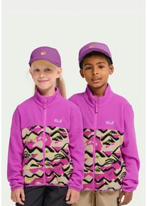 Baseball Cap Jack Wolfskin "BASEBALL CAP K", Jungen, Gr. onesize, freesia, Polyester, Caps Baseball Cap