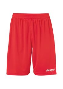 Shorts Uhlsport "Shorts PERFORMANCE SHORTS Kids", Jungen, Gr. 128, N-Gr, rot (rot, wei&szlig;), Obermaterial: 100% Polyester Pol. recyc.., Hosen Shorts