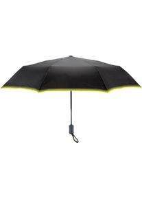 Stockregenschirm Maximex "Reflekta", schwarz, B:5cm T:5cm, Bespannung: 100% Kunststoff. Gestell: 100% Kunststoff. Griff/Griffe: 100% Kunststoff, Regenschirme, Stockregenschirm, witterungsbest&auml;ndig, mit extra stabilem Stiel