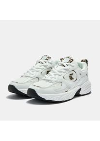 Sneaker Karl Kani "PRIME RUNNER 2", Damen, Gr. 37,5, atmungsaktiv, wei&szlig; (wei&szlig;, braun leo), Synthetik, Schuhe Sneaker, Y2K Style