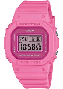 Chronograph Casio G-SHOCK, rosa (pink, pink, grau), Armbanduhren, Damen, pink, Chronograph, Quarzuhr, Armbanduhr, Damen, Herren, digital, bis 20 bar wasserdicht