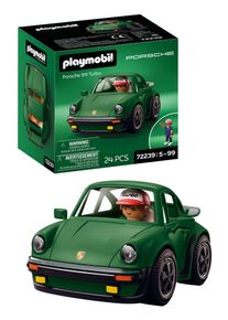 Konstruktions-Spielset Playmobil "Playmobil X Porsche 911 Turbo (72239), Cars", gr&uuml;n (bunt), Spielbausteine, Kinder, Kunststoff, Konstruktions-Spielset, Made in Europe