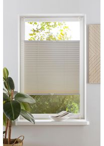 Plissee OTTO HOME "LAHOLM ohne Bohren, Lichtschutz, Klemmfix" Gr. 1, beige (creme), B:40cm H:130cm, Obermaterial: 100% Polyester, Plissees, Plissee, Fixma&szlig;, Bestseller mit &uuml;ber 4000-Bewertungen, f&uuml;r Fenster & T&uuml;r, Topseller