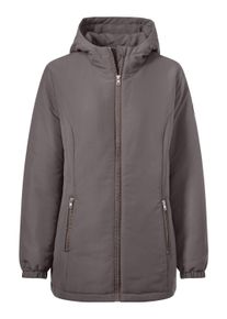 Funktionsjacke SIEH AN "Jacke Jacke", Damen, Gr. 4, grau (anthrazit), Microfaser, , Sportlich, Jacken Funktionsjacke