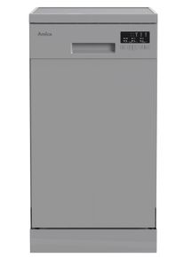 Amica Standgeschirrsp&uuml;ler "GSP 531 470 SM", Energieeffizienz: D, grau (schwarz, matt), B:45cm H:85cm T:60cm, Geschirrsp&uuml;ler, 11 Ma&szlig;gedecke &ndash; Viel Platz auf kompakten 45 cm Breite, Standgeschirrsp&uuml;ler