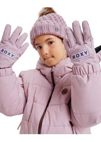 Snowboardhandschuhe Roxy "Freshfield Girl", Damen, Gr. M, rosa (discreet mauve), Obermaterial: 50% Polyester, 50% Polyurethan., Handschuhe Snowboardhandschuhe