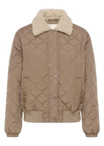 Wintermantel Cream "Damen Jacke CRArwen", Damen, Gr. 42, beige (braun lentil), M&auml;ntel Wintermantel