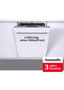 Hanseatic vollintegrierbarer Geschirrsp&uuml;ler "HGVI6082C13J7713DS", Energieeffizienz: C, silber (edelstahl), B:59,8cm H:81,5cm T:55cm, Geschirrsp&uuml;ler, inkl. 3 Jahre Herstellergarantie, vollintegrierbarer Geschirrsp&uuml;ler
