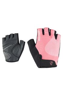 Fahrradhandschuhe Ziener "CLENI-Z", Damen, Gr. 6, strawberry sorbet, Materialmix, Handschuhe Fahrradhandschuhe