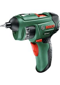 Bosch Home and Garden Akku-Bohrschrauber BOSCH HOME & GARDEN "PSR Select", bunt (gr&uuml;n, schwarz, rot), B:53mm H:157mm L:150mm, Bohrmaschinen, Akku-Bohrschrauber, mit Mikro USB Lader und integriertem Bit-Set