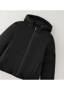 Outdoorjacke IDO "BOY JACKET", Jungen, Gr. 128, schwarz, 100% Polyester, Jacken Outdoorjacke