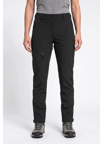 Sch&ouml;ffel Trekkinghose SCH&Ouml;FFEL "Pants Style Cascata WMS", Damen, Gr. 44, N-Gr, schwarz, Obermaterial: 92% Polyester, 8% Elasthan, Hosen Trekkinghose, wasserabweisendes Material, w&auml;rmende Innenseite, 4-Wege-Stretch
