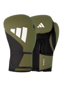 Boxhandschuhe adidas Performance "adidas Speed Tilt 200" Gr. 10, gr&uuml;n (orbit gr&uuml;n, wei&szlig;), Boxhandschuhe, 10 10, Kunstleder, Boxhandschuhe