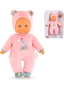 Babypuppe Corolle "Mon Doudou, Sweetheart, rosa B&auml;r", rosa, Puppen, Baby, Babypuppe, mit Vanilleduft