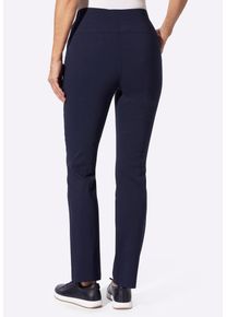 Schlupfhose WITT "Schlupfhose Schlupfhose in Bengalin-Qualit&auml;t", Damen, Gr. 36, Normalgr&ouml;&szlig;en, marine, Sportlich, schmal, Hosen Schlupfhose