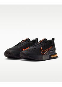 Trainingsschuh Nike "Air Max Alpha Trainer 6", Herren, Gr. 46, schwarz (off noir, total orange, medium ash), Synthetik, Textil, Schuhe Trainingsschuh
