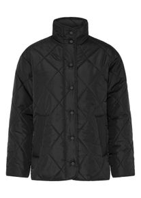 Steppjacke oxmo "Steppjacke OXBelis", Damen, Gr. XS, schwarz (meteorite), Obermaterial: 100% Polyester PES., Jacken Steppjacke