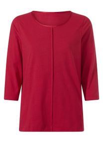 T-Shirt SIEH AN "3/4-Arm-Shirt 3/4-Arm-Shirt", Damen, Gr. 54, rot (erdbeere), Basic, Rundhals, Shirts T-Shirt