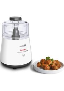 Tefal Zerkleinerer "DPA130 La Moulinette", wei&szlig;, B:17cm H:23,7cm T:17cm, Zerkleinerer, 300g Kapazit&auml;t, 360-Deckel, transparenter Beh&auml;lter, Zerkleinerer