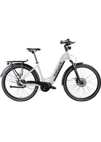 E-Bike Tretwerk "Amber Nexus" Gr. 48, wei&szlig;, Elektrofahrr&auml;der, 48cm, 28 Zoll (71,12cm), E-Bike, Tretwerk Amber Nexus E Bike Damen 28 Zoll Elektrofahrrad 155 - 185cm
