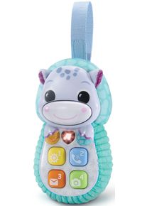 Spieltelefon Vtech "Vtech Baby, Hippo-Handy", bunt, Spieltelefone, BabyB:8cm H:4,5cm T:14,7cm, Kunststoff, Polyethylen, Spieltelefon, B:8cm H:4,5cm T:14,7cm