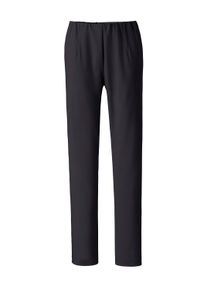 Schlupfhose SIEH AN "Hose Stretch-Hose mit innenliegendem Dehnbund", Damen, Gr. 46, Normalgr&ouml;&szlig;en, schwarz, Elegant, schmal, Hosen Schlupfhose, mit innenliegendem Gummizugbund