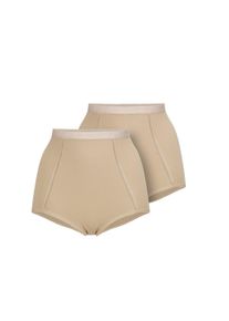 Formslip WITT "Formslip Formslip mit hoher Taille 2 St&uuml;ck", Damen, Gr. 44/46, 2 Stk., beige (elfenbein), Unterhosen Formslip