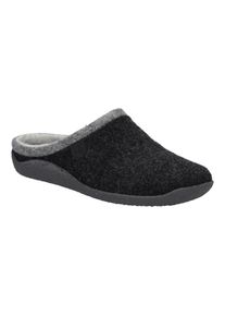 Hausschuh Josef Seibel "Vinny 09, titan-kombi", Damen, Gr. 42, schwarz (titan, kombi), Schuhe Hausschuh
