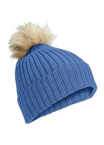 Strickm&uuml;tze Falke "Falke M&uuml;tze", Damen, Gr. onesize, blau (nautic meliert (6079)), M&uuml;tzen Strickm&uuml;tze