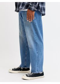 Jack & Jones PlusSize Relax-fit-Jeans "JJICHRIS JJORIGINAL AT 044 SN PLS", Herren, Gr. 46 (6XL), L&auml;nge 34, blau (blau denim), Denim/Jeans, Obermaterial: 100% Baumwolle, JACK & JONES PLUSSIZE, Abriebeffekte, relaxed fit lang, Jeans Relax-fit-Jeans, Baumwolle, relaxed fit