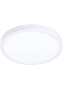 Eglo Aufbauleuchte "Fueva 6 Deckenleuchte, Aufbaulampe, Badlampe Decke, Kunststoff, IP44", wei&szlig;, 1, &Oslash; 27,8cm H: 2,5cm, 1 Stk., Leuchten, Aufbauleuchte - H2,5 x &Oslash;27,8 cm - wei&szlig; - 14,2W inkl., Aufbauleuchte