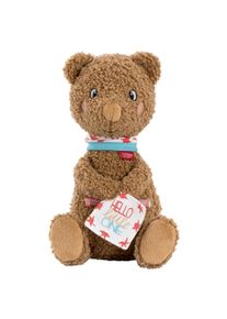 babyFEHN Kuscheltier FEHN "FredErik, B&auml;r Hello little One", braun, Pl&uuml;schfiguren, KinderB:11cm H:28cm T:9,1cm, Pl&uuml;sch, Kuscheltier, B:11cm H:28cm T:9,1cm
