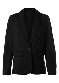 Business-Kost&uuml;m Heine "Hosenanzug Hosenanzug mit 7/8-Hose", Damen, Gr. 40, schwarz, Sweatware, , Modisch, Kost&uuml;me Business-Kost&uuml;m