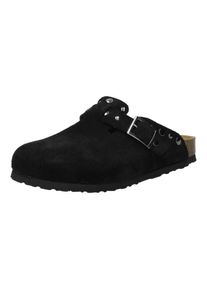 Hausschuh Josef Seibel "Hermine 18, schwarz", Damen, Gr. 42, schwarz, Obermaterial: 100% Rindsleder Leather cow., Schuhe Hausschuh