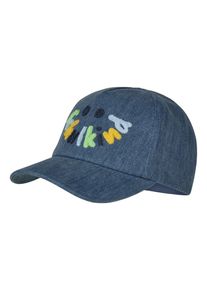 Baseball Cap Sterntaler "Basecap Schulkind", Jungen, blau (mittelblau), Caps Baseball Cap